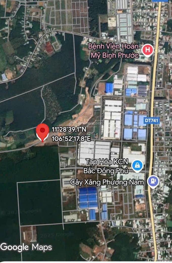 Mặt tiền Vành Đai hồ Suối Dai. Ra nhanh 312m2 giá chỉ 635 triệu. Cách KCN Bắc Đồng Phú 300m