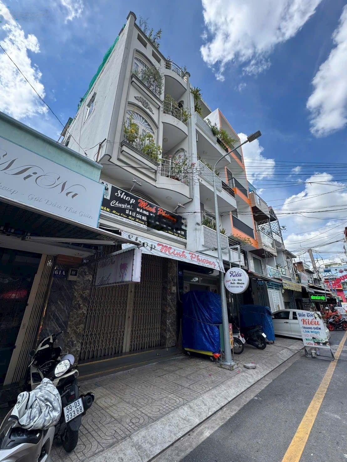Bán nhà mặt tiền đường Nguyễn Nhữ Lãm 3.4x11.5m trệt + lửng. Khu sầm uất. Ảnh thật 6.8 tỷ TL