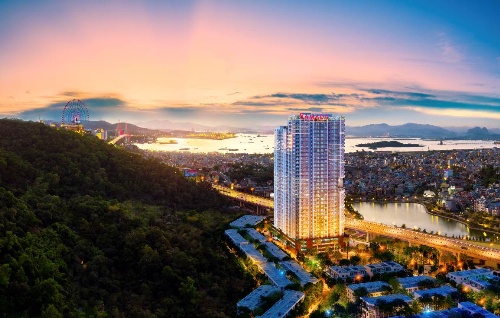 Cho thuê CC Ramada Ha Long Bay view, 6,49 triệu, 68m2, đầy đủ nội thất