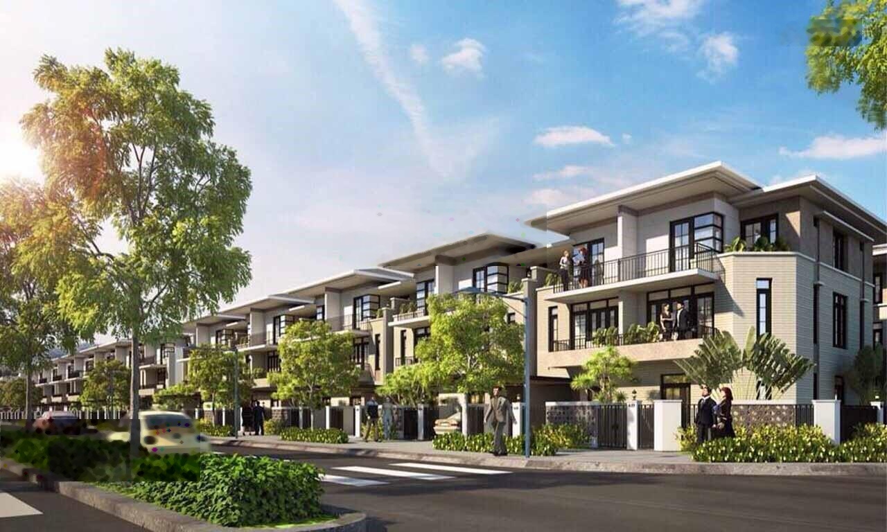 Bán nhà phố đối diện công viên 2ha KDT Bắc An Khánh