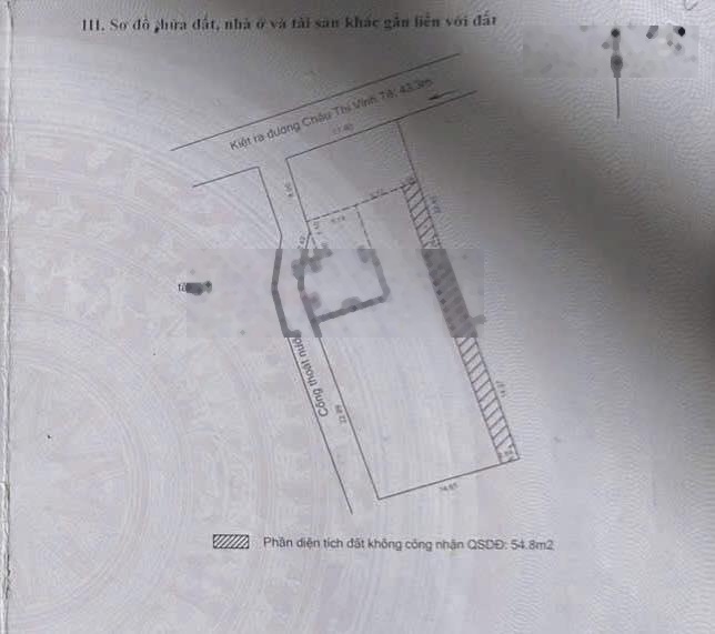 Hàng hiếm - chào bán lô đất diện tích lớn kiệt ô tô đường Châu Thị Vĩnh Tế