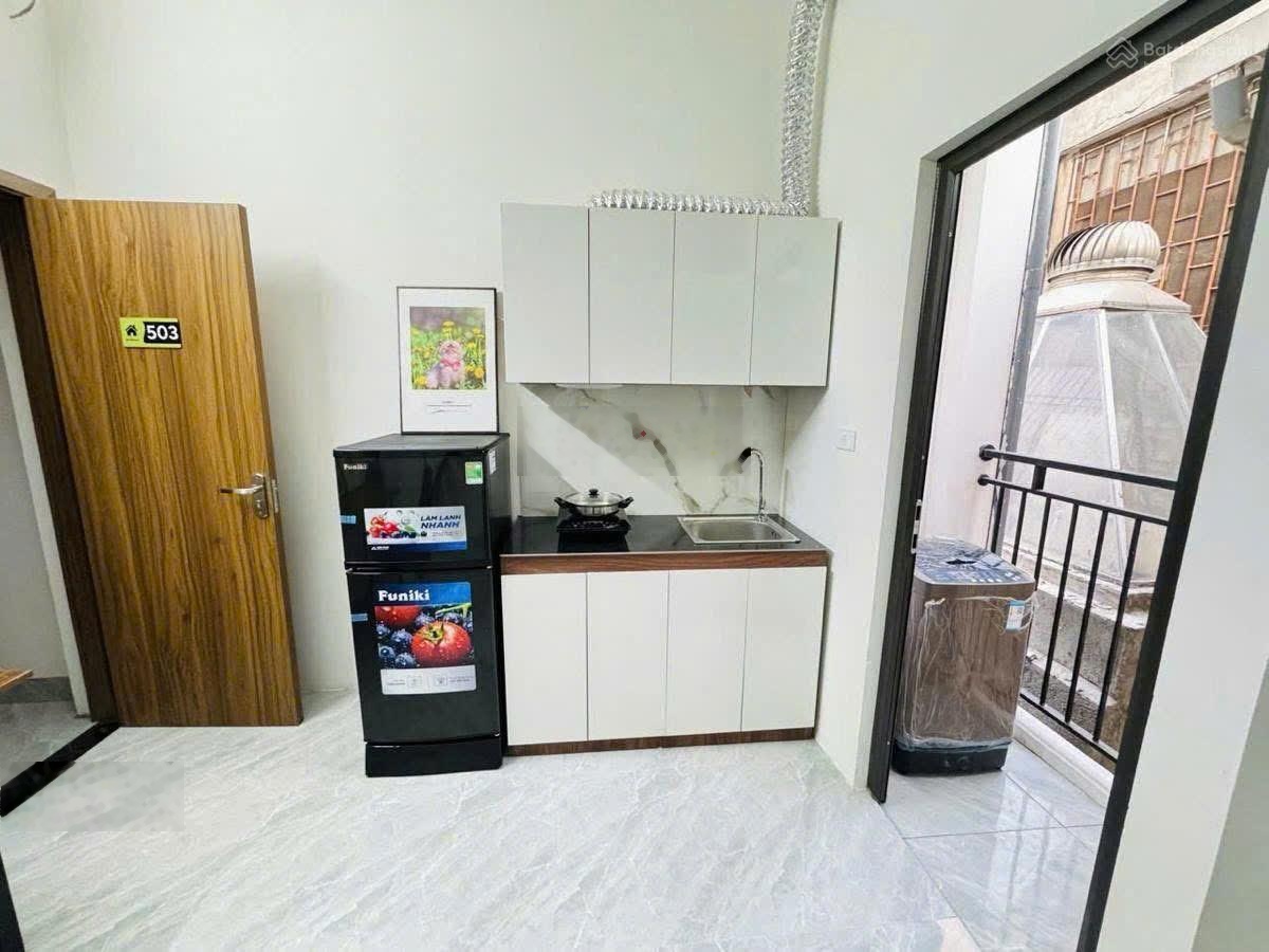 Siêu mới siêu đẹp. Tòa căn hộ 7 tầng Miếu Đầm. Hai mặt thoáng. 18 phòng doanh thu 90tr/tháng