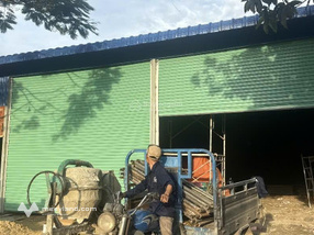 Cho thuê nhà VP + kho DT: 15x20 tại đường 110B khu phố Phú Tân 2 - P. Bình Dương - Hồ Chí Minh