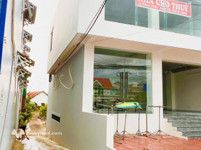 Cho Thuê Nhà Mặt Tiền 62 Lạc Long Quân Diên Khánh Nhà Mới Xây, Mặt Tiền 9m, 380m2 kinh doanh ngay