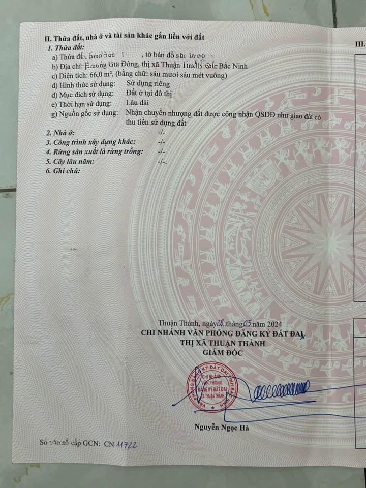 Nhà 3 tầng mới xây cực đẹp tại Thuận Thành, Bắc Ninh - Giá tốt