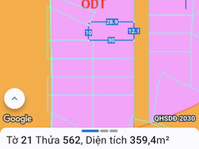 Chính chủ gửi bán lô đất biệt thự tại nhánh đường Mô Xoài, Phước Hưng, Bà Rịa, không vướng quy hoạch