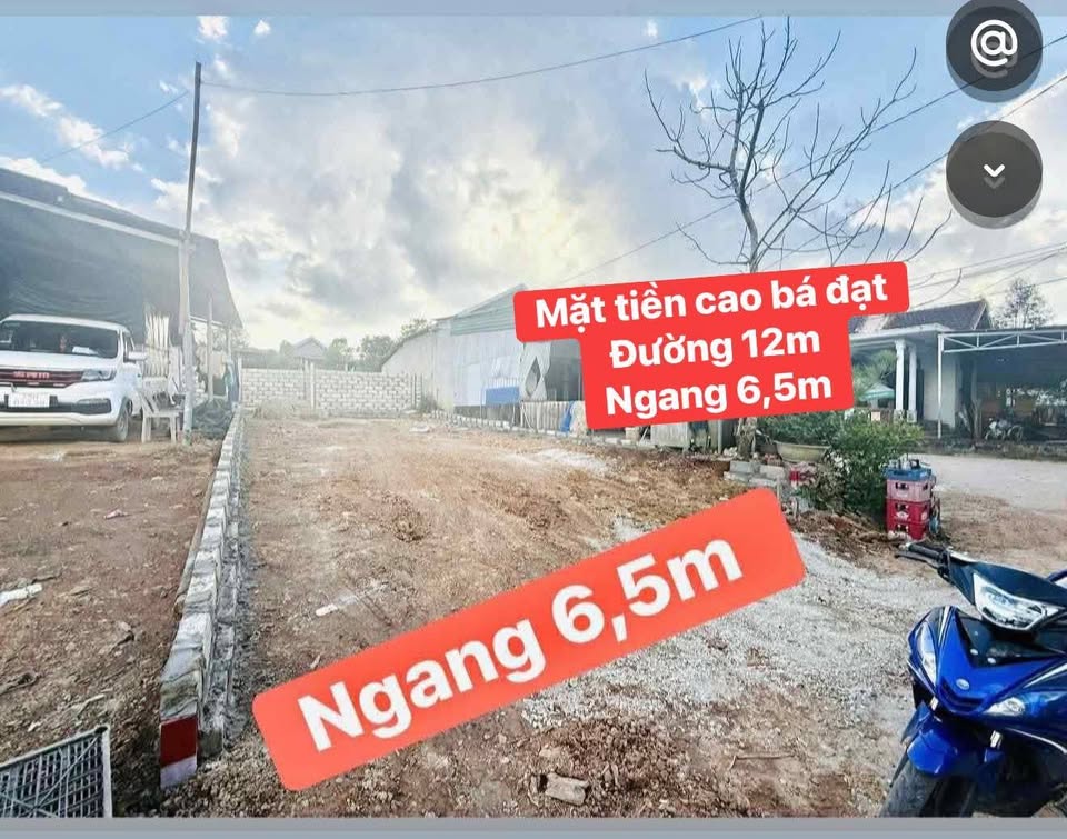 Bán đất mặt tiền đường Cao Bá Đạt, phường Thủy Xuân, thành phố Huế - 97m2, ngang 6.5m, giá 1,1 tỷ