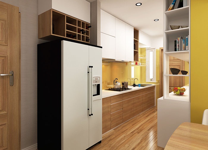 Diamond Riverside 2PN hướng đông giá 3,1 tỷ - view hồ bơi và Q1