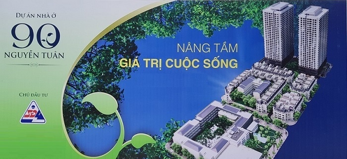 Cho thuê CC 3PN 2WC tại 90 Nguyễn Tuân, 20 triệu VND, 92m2, view đẹp Hot! Lh 0941667688
