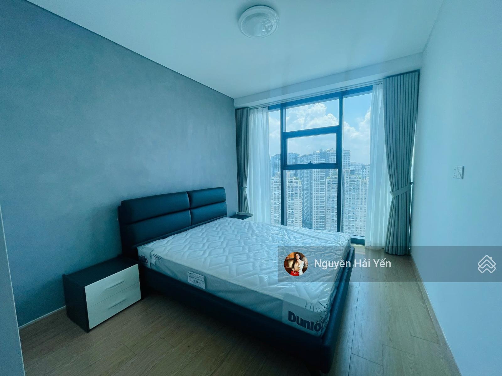 Hải Yến NAM MINH LAND- cho thuê căn hộ Sunwah Pearl 2 phòng ngủ + 1, tầng cao, giá 45tr đủ nội thất