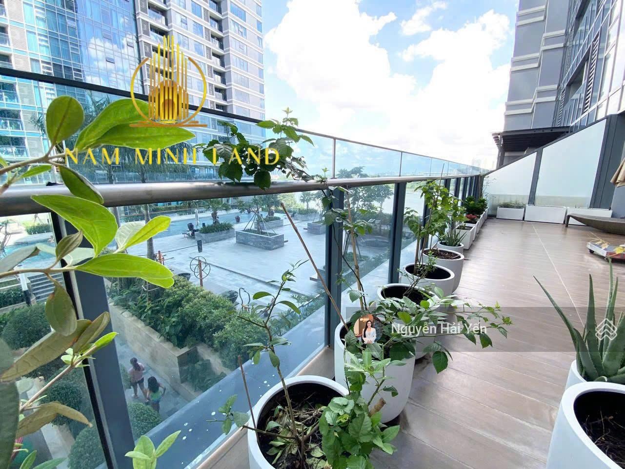 Hải Yến Nam Minh Land - cho thuê căn hộ Sunwah Pearl 2 phòng ngủ 105m2 + 30m2 sân vườn