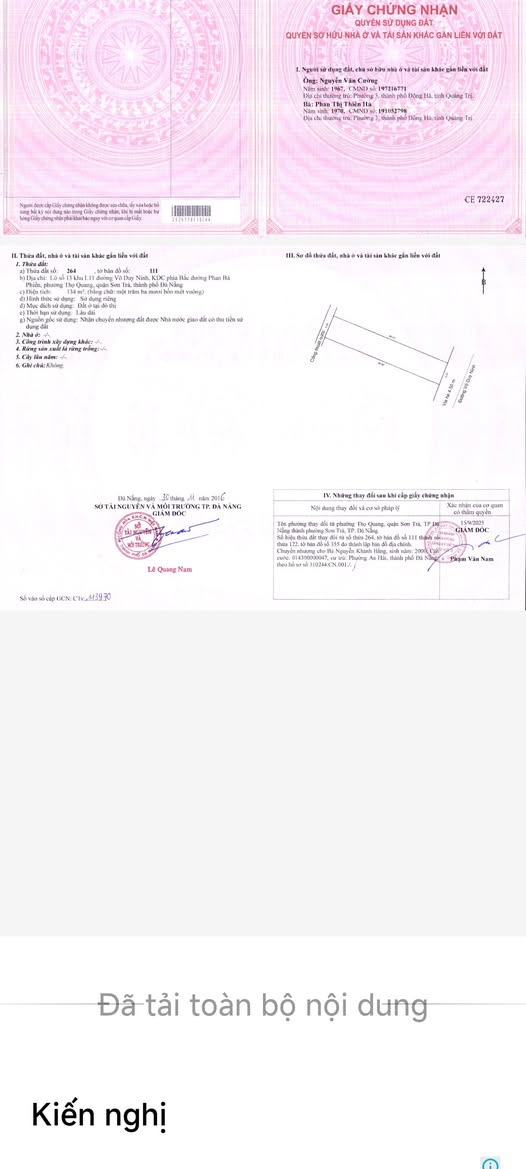 Đất Biển Võ Duy Ninh, Sơn Trà - Vị Trí Vàng, Giá Hời!