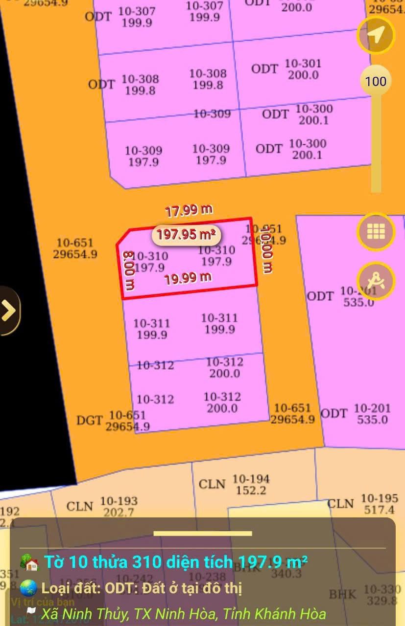 Đất biển Ninh Hòa, lô góc 2 mặt tiền vip, cách biển 400m, giá yêu thương