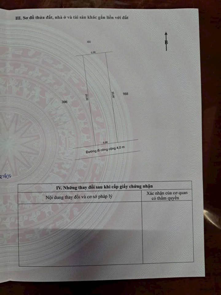 Bán đất vuông vức 100m2, đường xe hơi, gần trường mẫu giáo Rạng Đông