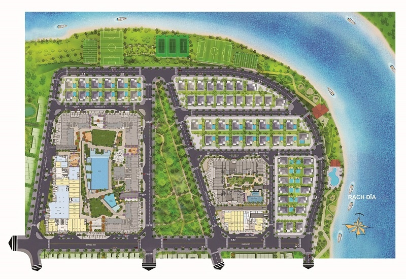 Cho thuê CC tại Sunrise Riverside, 7 triệu, 30m2, 1PN, 1WC, giá rẻ , ML , rèm