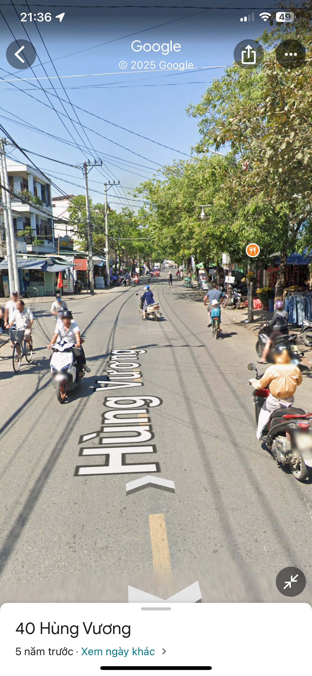 Bán đất mặt tiền đường Hùng Vương - cách phố cổ vài phút đi bộ, giá ngộp bank