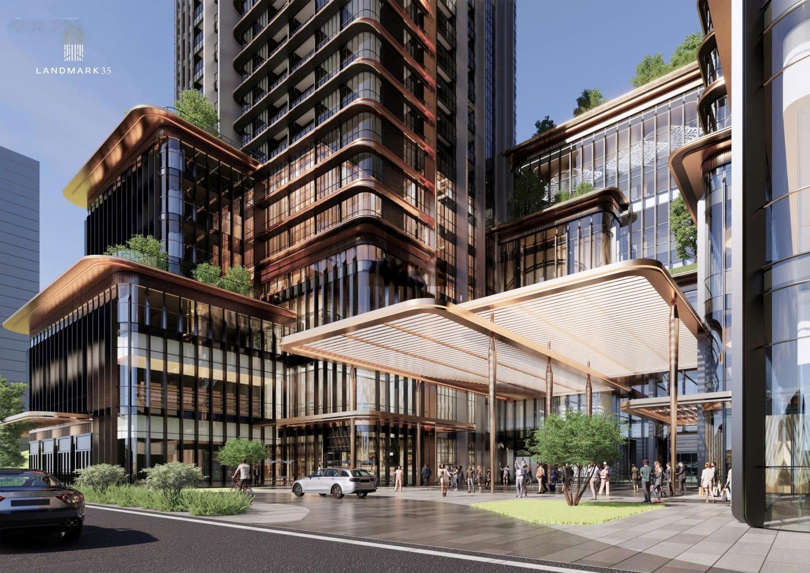 Siêu phẩm Landmark 35 IGG ngay trục đường Trần Hưng Đạo, gần cột đồng hồ Hạ Long, booking 50tr/căn