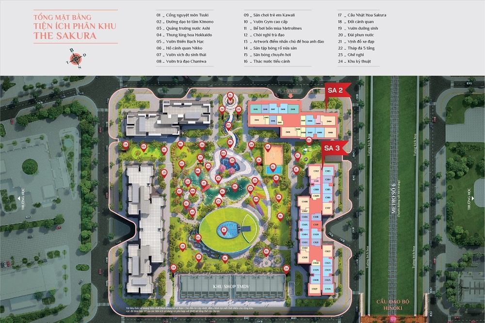 Bán căn hộ 3N2WC 88,9m2 giá chỉ 7,2 tỷ dự án The Sakura Vinhomes Smart City