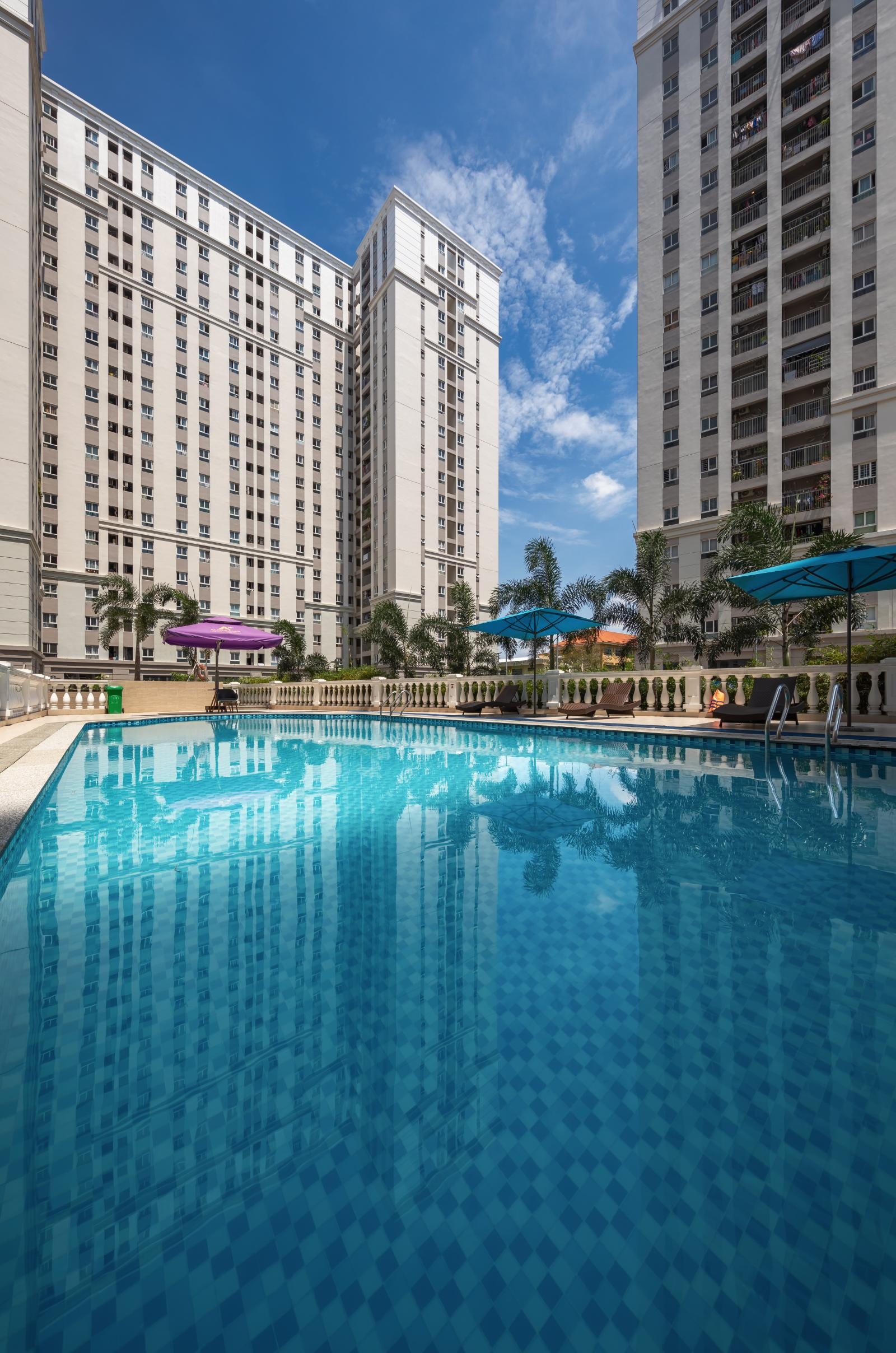Cho thuê căn hộ View đẹp 2PN, 1WC, 56m2, 8 triệu tại Imperial Place, Bình Tân, TP.HCM