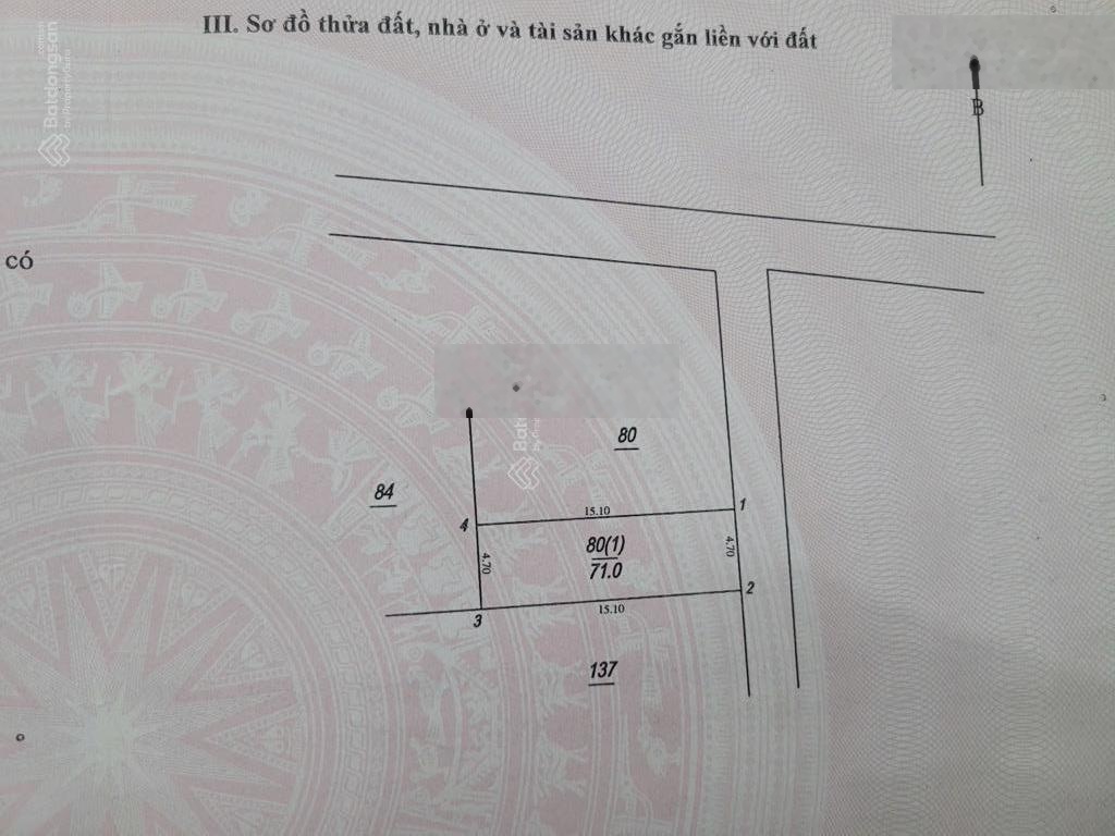 Chính chủ bán gấp lô đất đẹp cực hiếm gần Aeon - sát mặt phố Cổ Linh, 71m2, 14.5tỷ