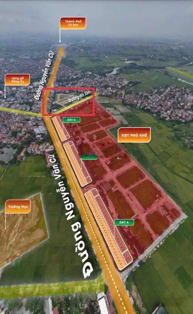 Còn duy nhất 2 nền shophouse giá tốt nhất thị trường Từ Sơn Bắc Ninh