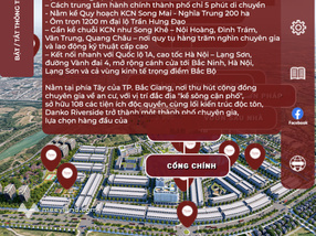 Chính chủ cần bán đất lk khu đô thị Danko RiverSide sdt:0972124255
