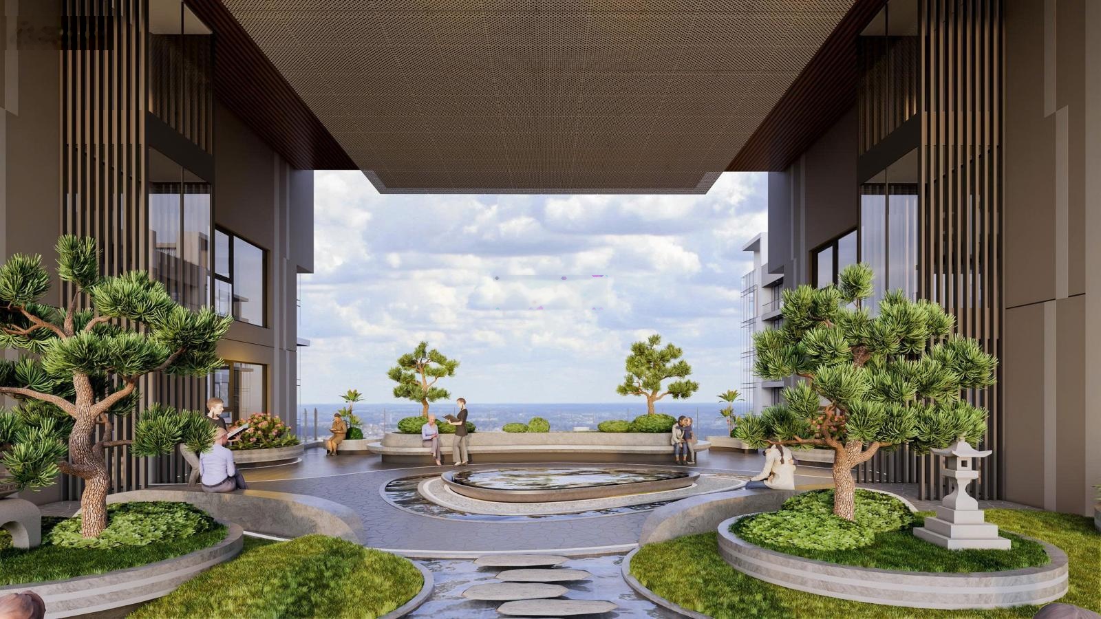 Căn 2PN giá từ 2.9 tỷ full nội thất liền tường cao cấp - FPT Plaza 4