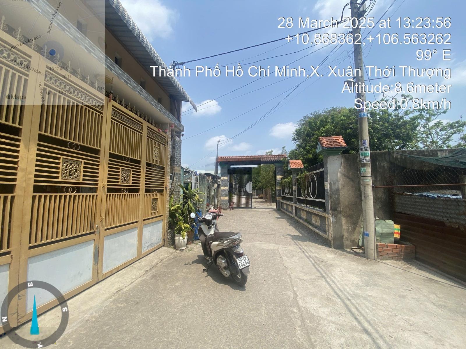 Đất 5x25m đường 5m xe tải - dân cư sạch đẹp gần chợ Xuân Thới Thượng