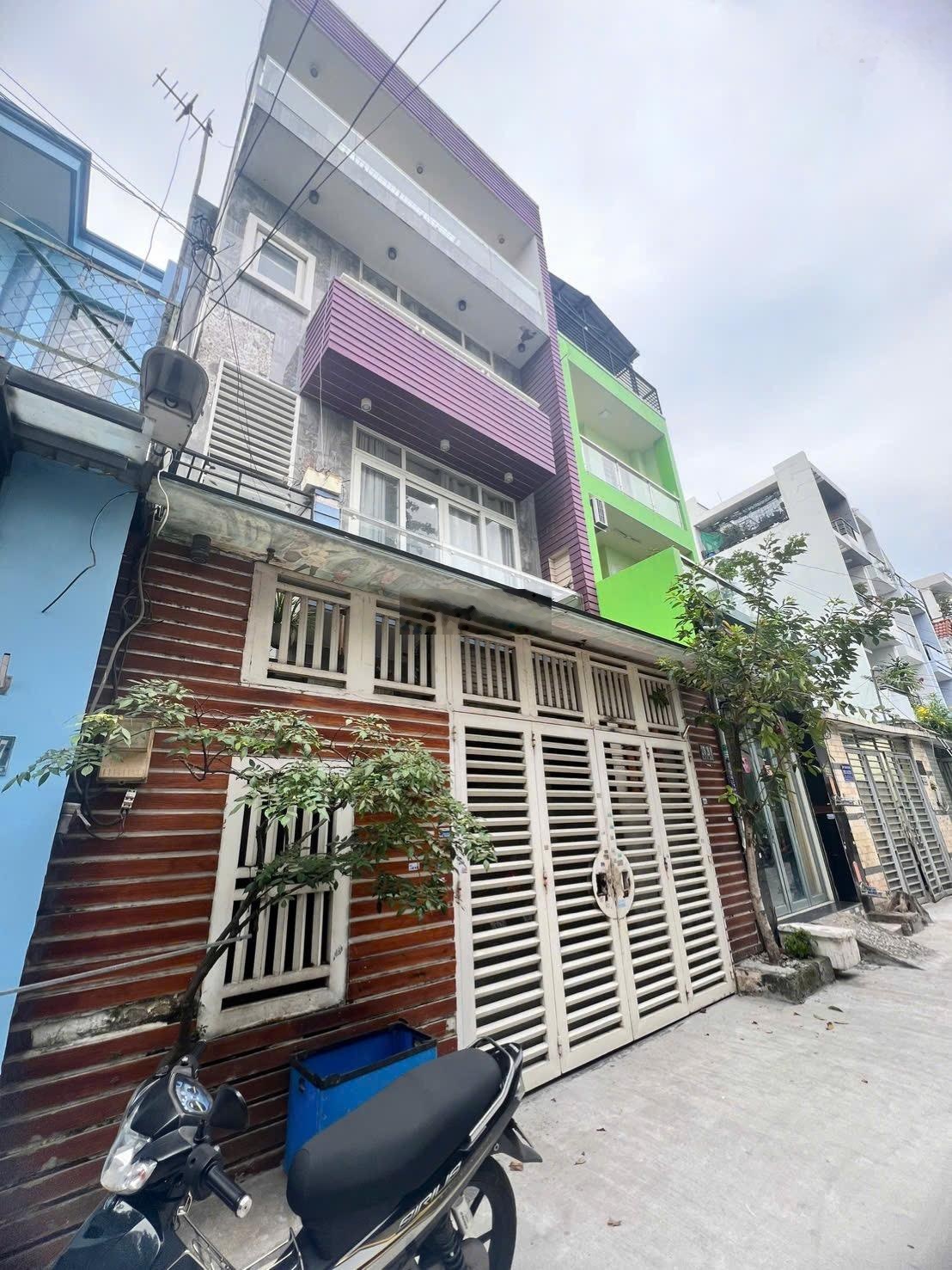 Bán nhà hẻm xe hơi Mã Lò 5.8x12m 3.5 tấm hẻm 5m thông giá 7.2 tỷ (TL)