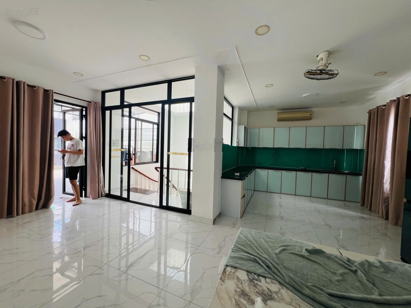 Bán biệt thự góc khu hoàng hoa thám ngay đoạn phan đăng lưu - nhà 4 tầng, ngang lớn 7m