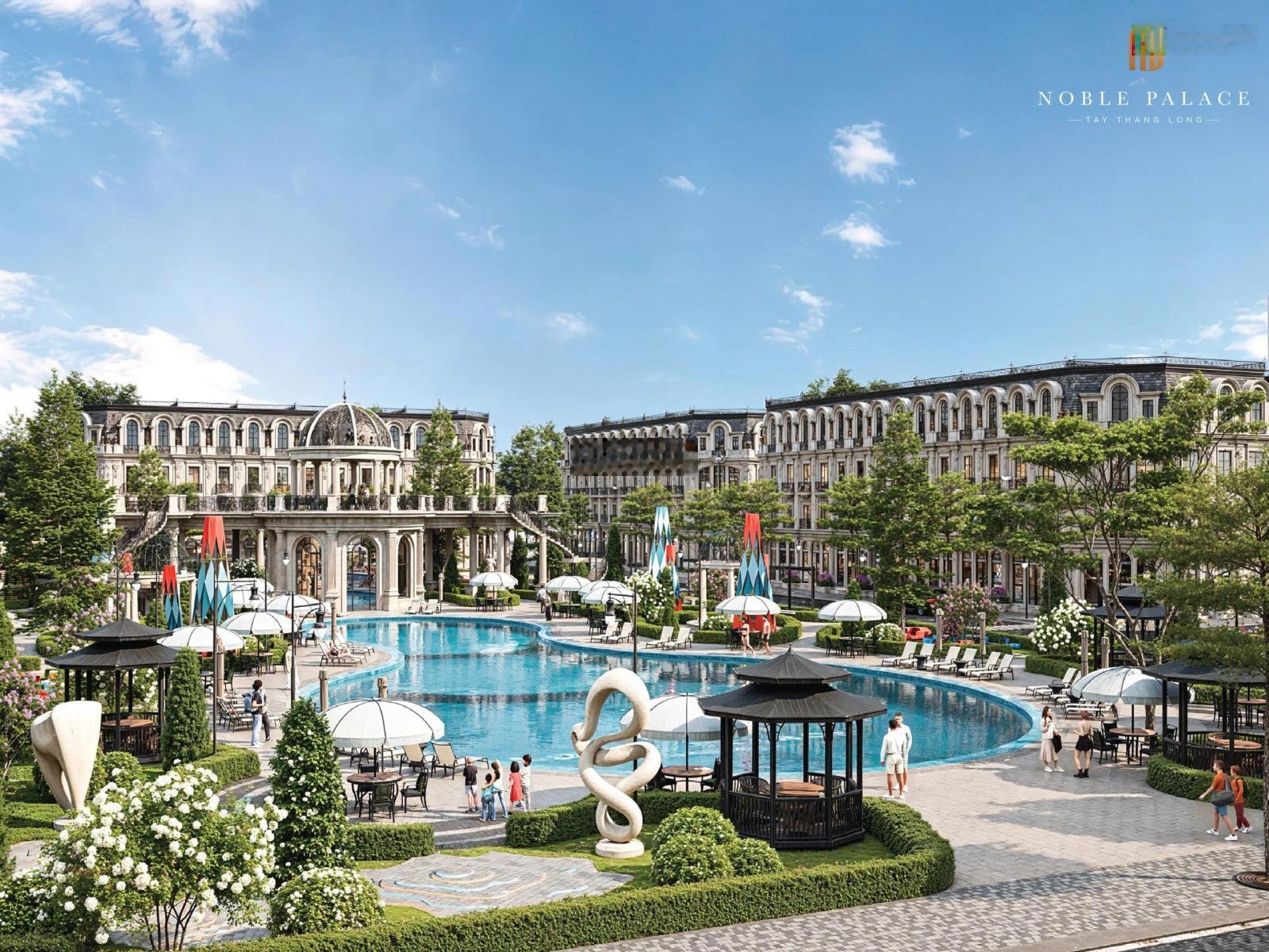 Cần bán lk l6-121- noble palace tay thang long -view trực diện infinitty oasis &regency clubhouse