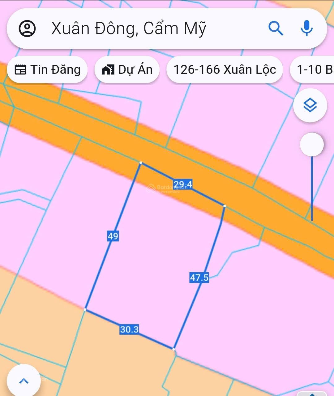 Xuân Đông-Cẩm Mỹ-Đồng Nai 29x49 full hồng giá 1.5 tỷ thương lượng