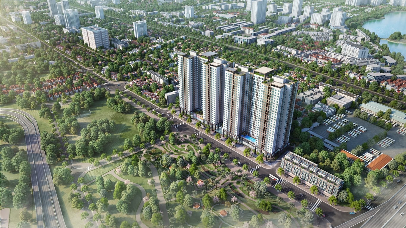 Bán căn hộ CC đẹp tại Green Park Trần Thủ Độ, 6,7 tỷ, 75m2, 2PN, 2WC