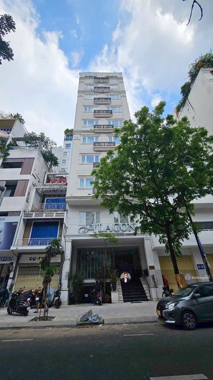 Bán tòa nhà 2 mặt tiền Lý Chính Thắng, Quận 3 - 8x24m - hầm 7 tầng - HĐT 180 tr/th - giá 52 tỷ TL