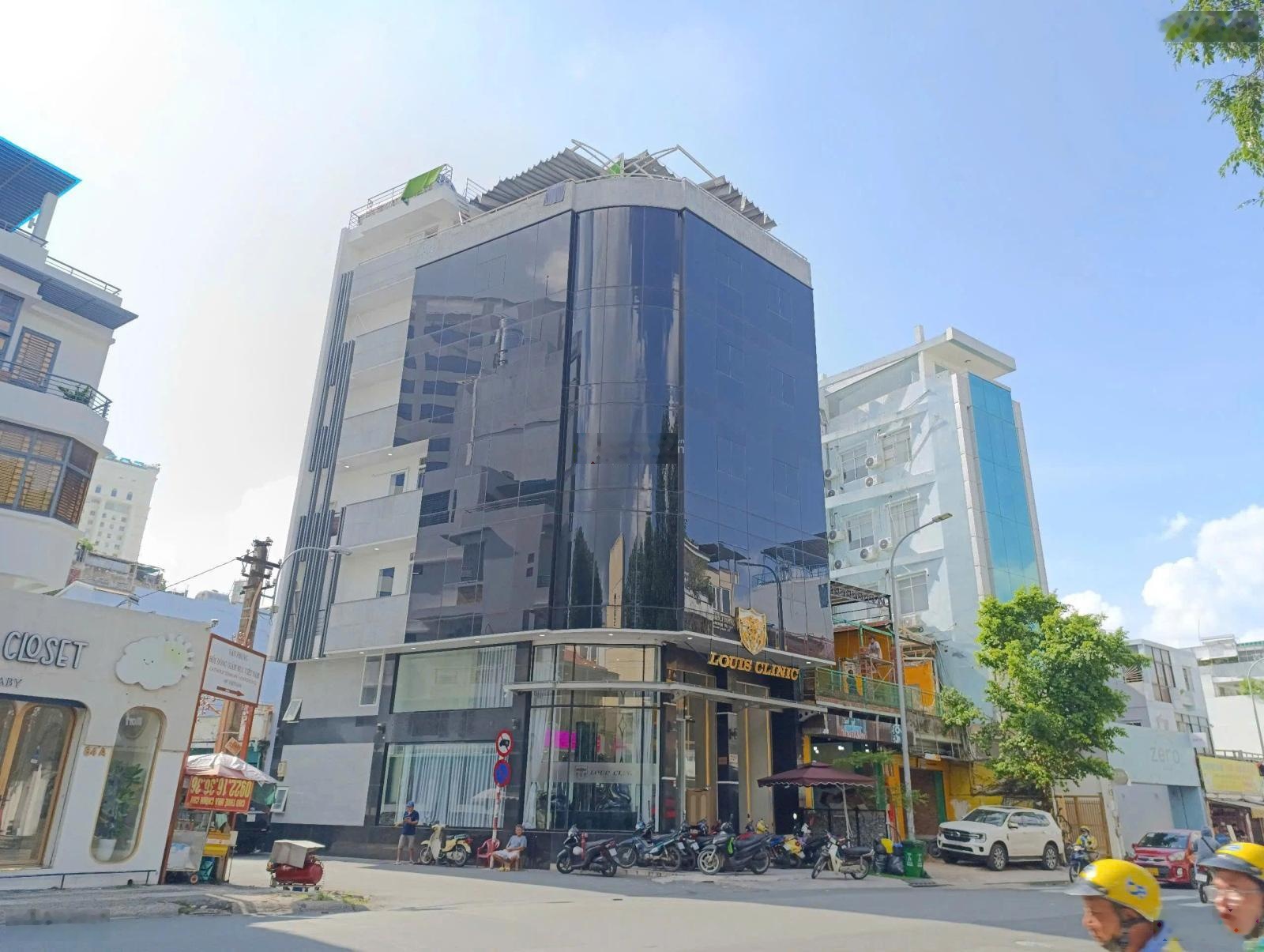 Tòa nhà hầm 8 tầng 1200m2 sàn chỉ 135tỷ HĐ thuê 300tr/th góc 2 mặt tiền Pasteur & Trần Quốc Toản Q3