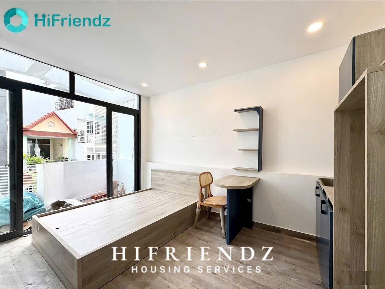 Căn hộ ban công full nội thất Nơ Trang Long Bình Thạnh gần chợ Bà Chiểu cầu Bông Hàng Xanh Quận 1