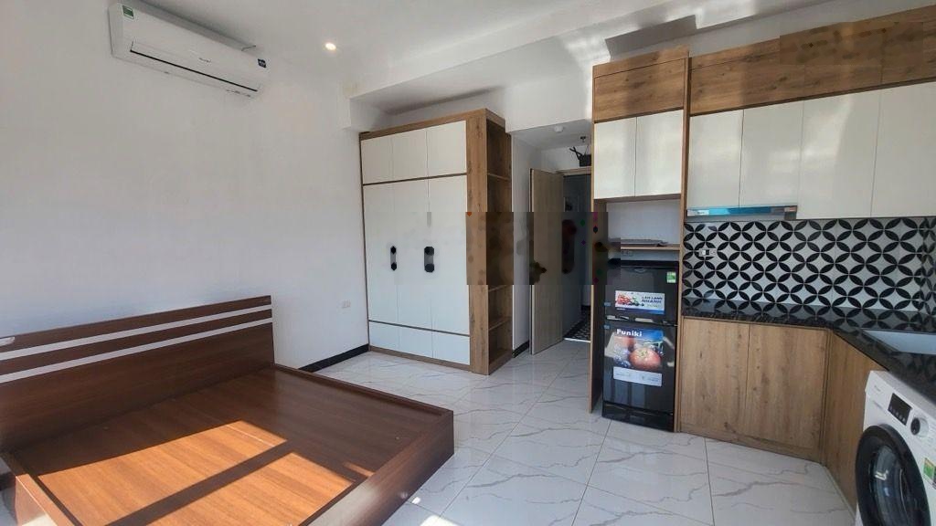 Chung cư mini Triều Khúc 46m2, 8T, 12PN khép kín, nhà mới, ngõ thông, 60tr/tháng giá 11,5 tỷ