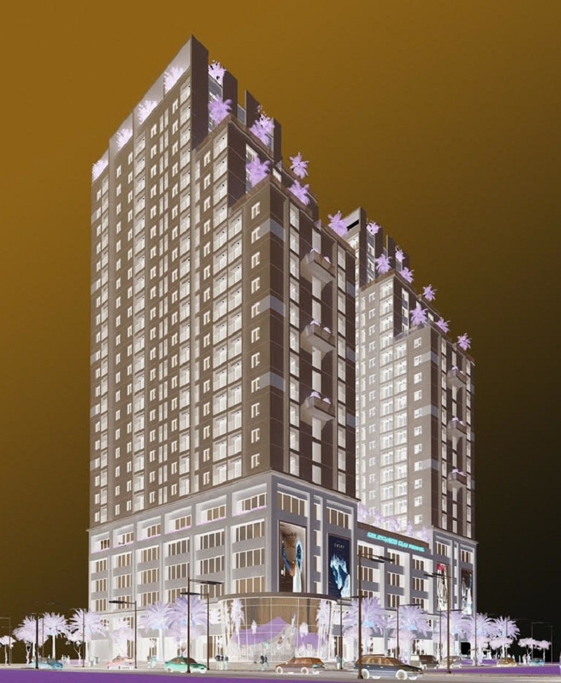 Cho thuê CC Geleximco Southern Star, Giải Phóng, Giáp Bát, Hoàng Mai, 62m, 2PN, 2WC, đồ cb, 11tr