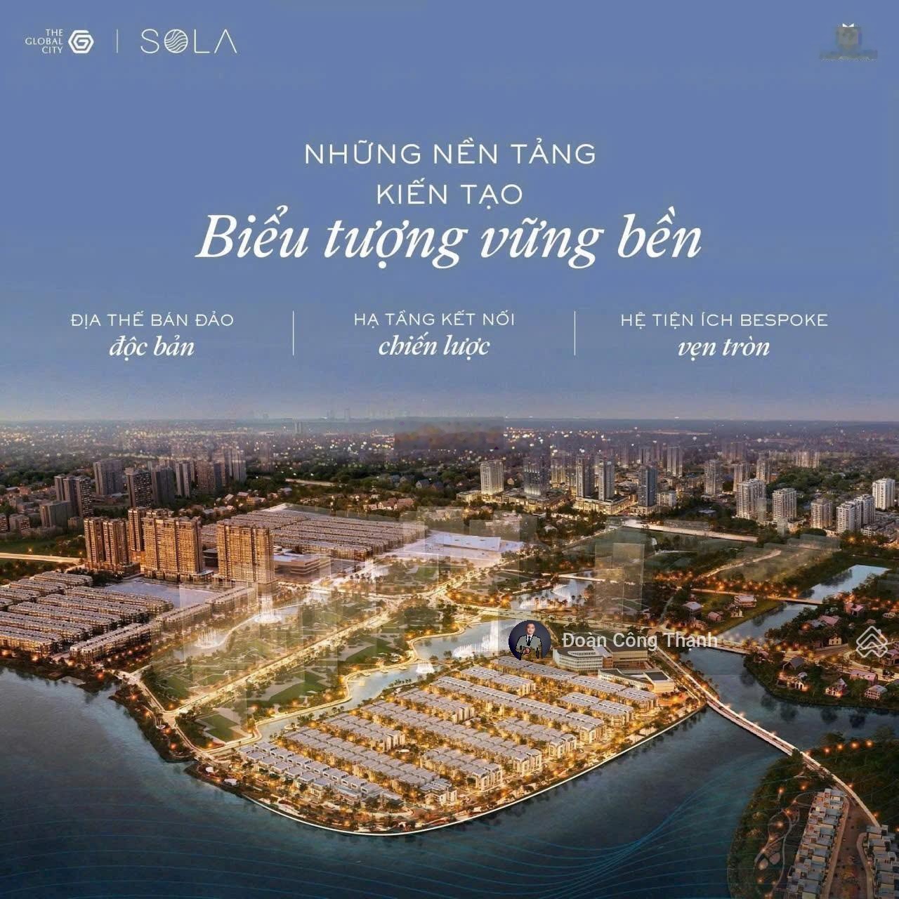 Bán biệt thự tại The Global City, Đỗ Xuân Hợp, An Phú, Quận 2, 114m2 chỉ thanh toán 9,8tỷ nhận nhà