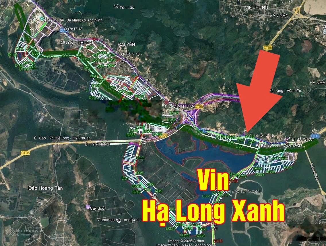 Bán đất cạnh Vin Hạ Long Xanh, giá đầu tư cho khách phân lô, xây bệnh viện, khu resot nghỉ dưỡng