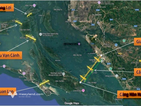 Bán lô đất hoa hậu trục chính xuyên đảo 3 mặt tiền giá 16tr m2 thổ cư