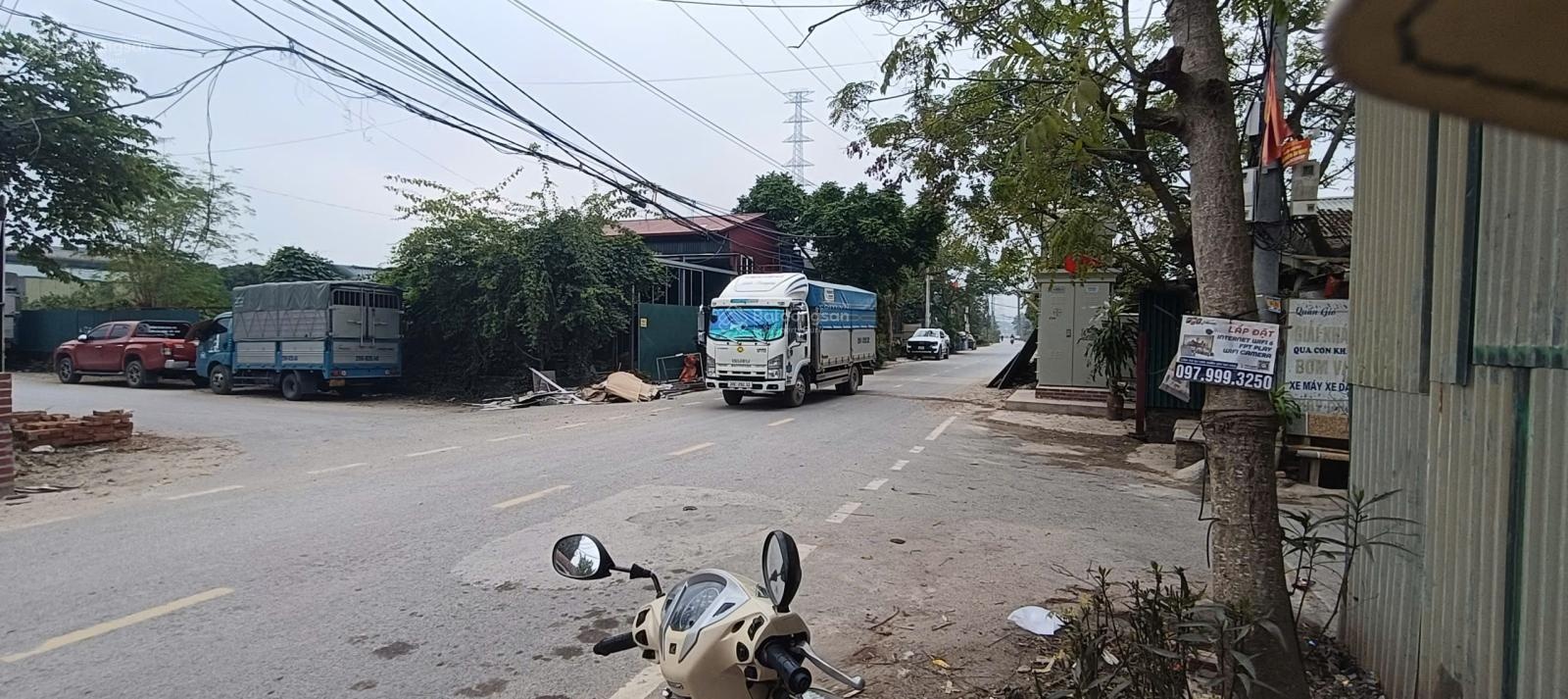 Cho thuê 560m2 kho xưởng Đại Lộ Thăng Long, An Khánh, căn góc, điện 3fa, xe công vào, xuất VAT