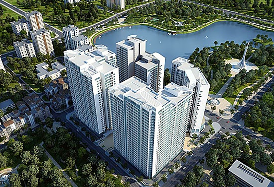 Cho thuê căn hộ 3PN, 2WC, 130m2 tại Mandarin Garden, 22 triệu, Cầu Giấy, Hà Nội LH 0941667688