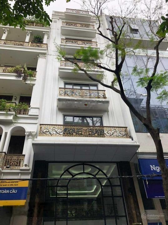 Chính chủ cho thuê nhà Nguyễn Thị Định - Đỗ Quang 75m2x6 tầng, tô tải đỗ cửa, đường 3 làn ôtô, 25tr