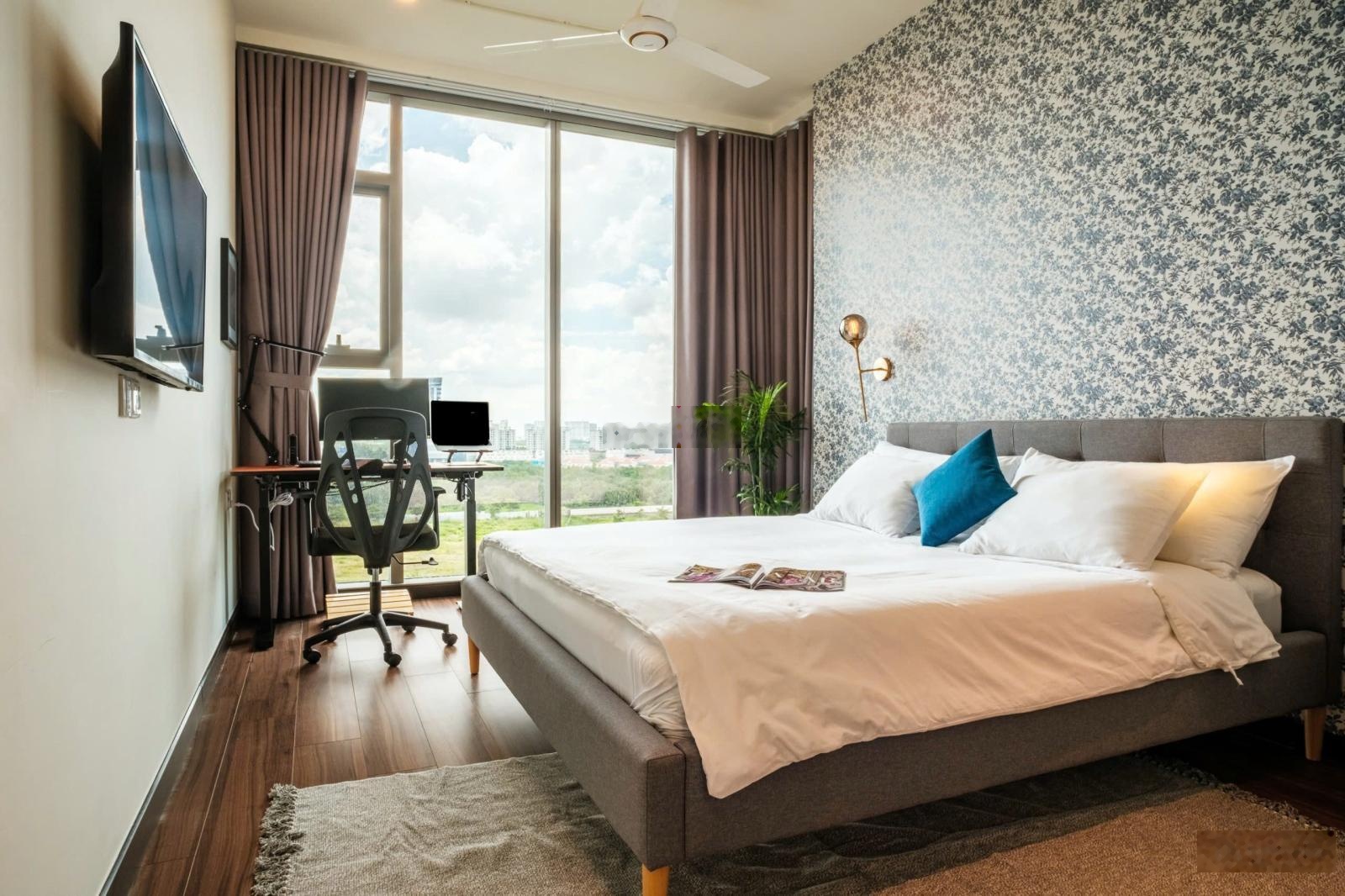 Cho thuê 2 Phòng ngủ Cực phẩm, rộng 93m2, giá 35 triệu. Đầy đủ nội thất, trống sẵn. tại Empire City