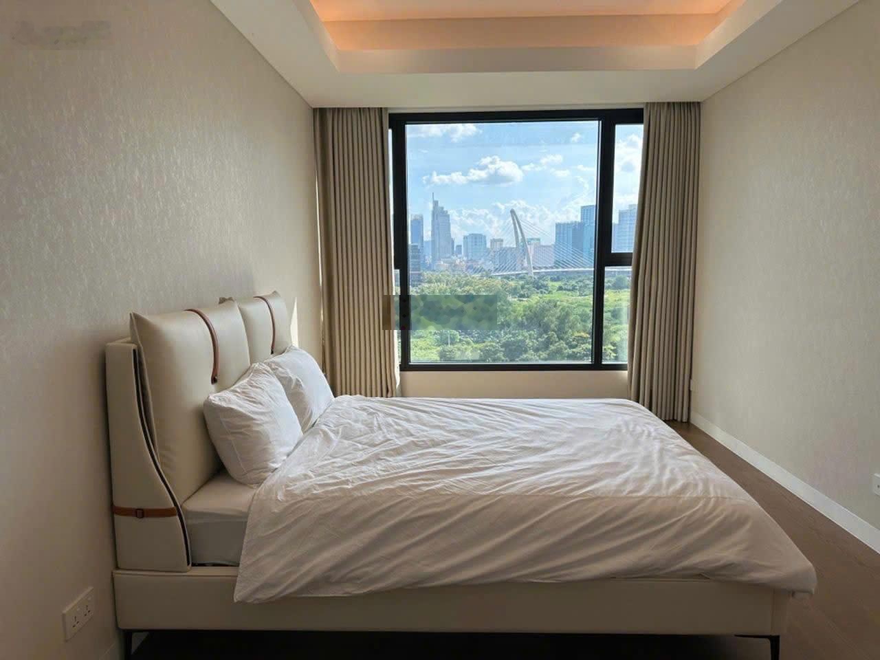 Cho thuê căn hộ 4PN, full NT , Giá 110tr View sông Saigon The River Thủ Thiêm