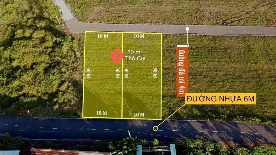 Cơ hội đầu tư sinh lời cực đỉnh với lô đất vuông vắn, hai mặt tiền đắt giá tại xã Láng Dài, Đất Đỏ, Bà Rịa