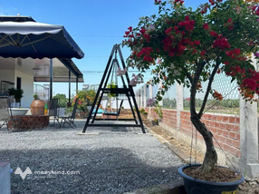 Bán nhà vườn nghỉ dưỡng 760m2 lúa + 117m2 thổ thuộc Ấp 8, Phước Tân Hưng, Châu Thành, Long An