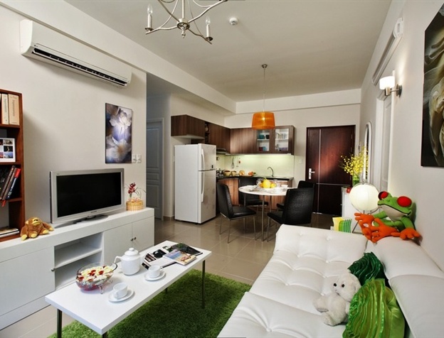 Cần cho thuê c/c lotus garden q.tân phú, dt 68m2, 2pn+2wc, giá 10tr/th