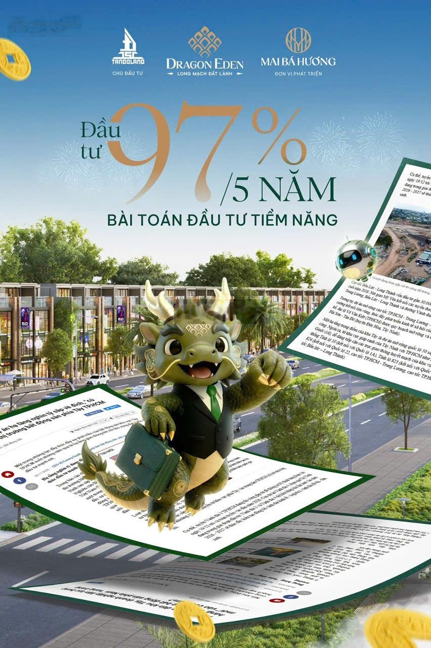 Mở bán KDC Võ Văn Kiệt nối dài - tâm điểm đầu tư & an cư khu Tây - sổ hồng riêng từng nền